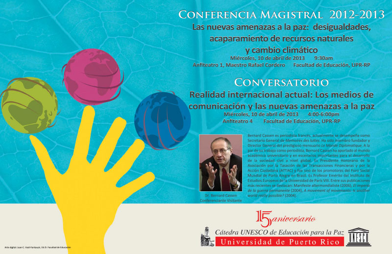 Invitación PR y lucha por la paz
